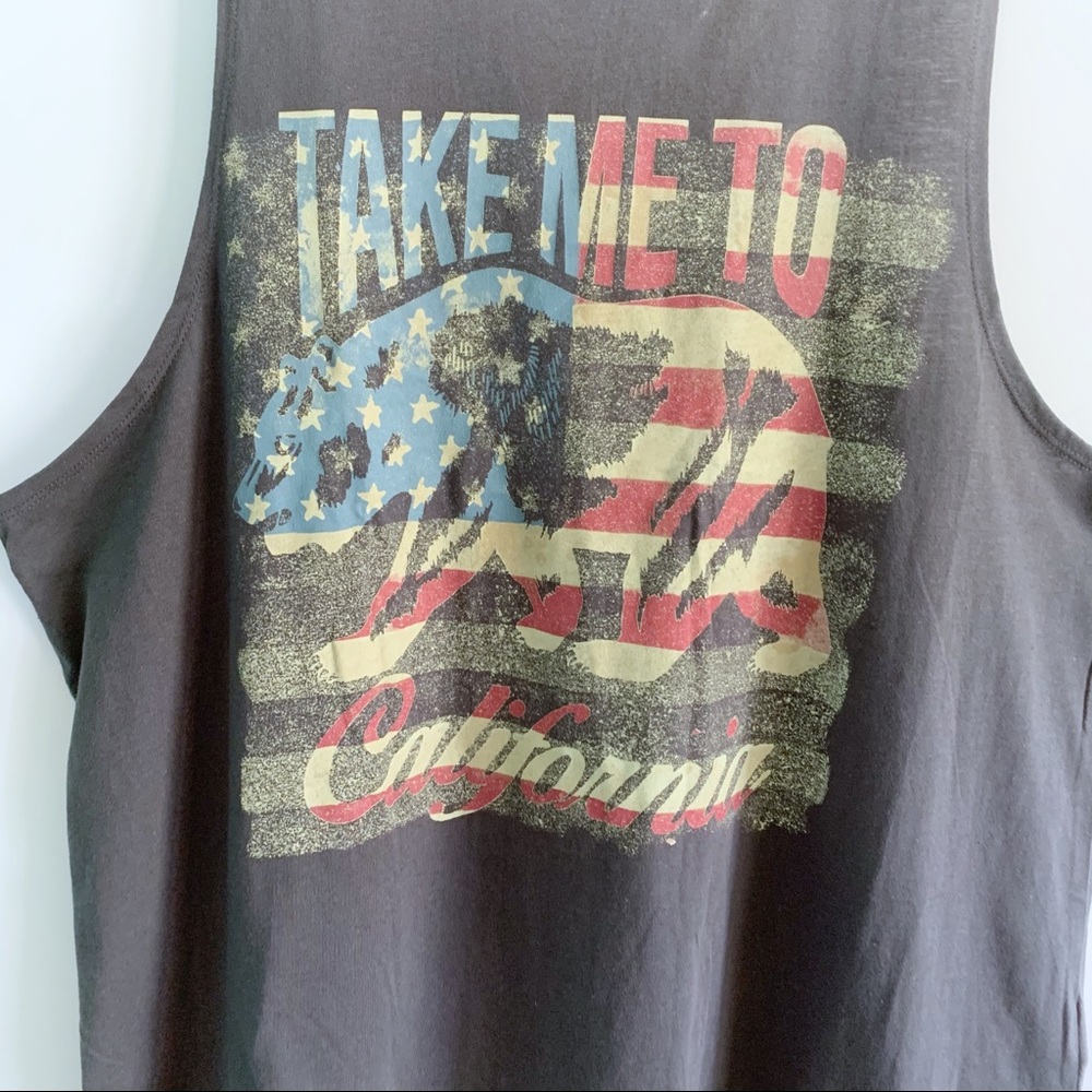 5/$10 Forever 21 Women Festival Graphic Tank Top - Picture 2 of 7